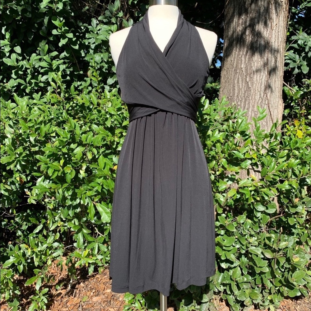 CALVIN KLEIN SZ 8 BLACK DRESS